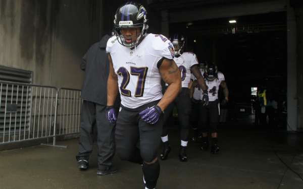 Ray Rice's attorney chalks up the incident to nothing more than a small "misunderstanding." (John Grieshop/Getty Images)
